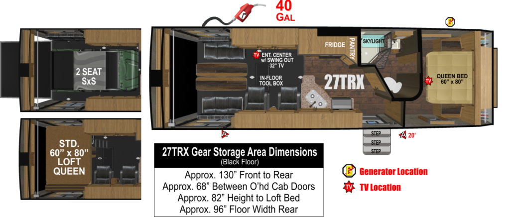 Orv Trail Series Floorplans