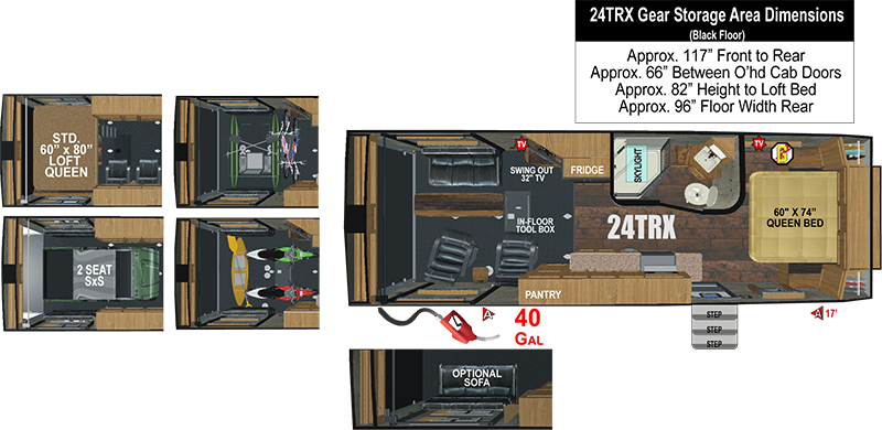 Orv Trail Series Floorplans